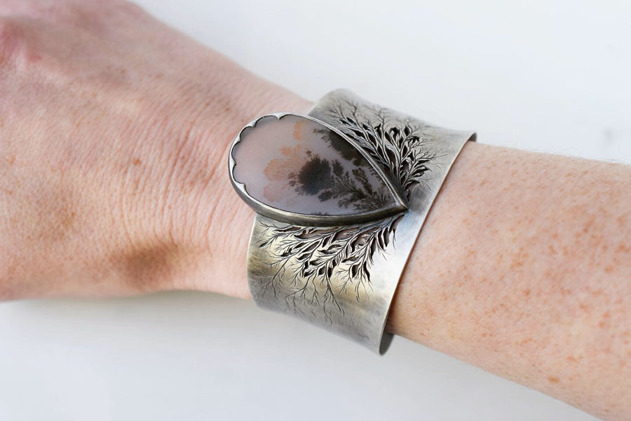 Dendritic Agate Cuff 3