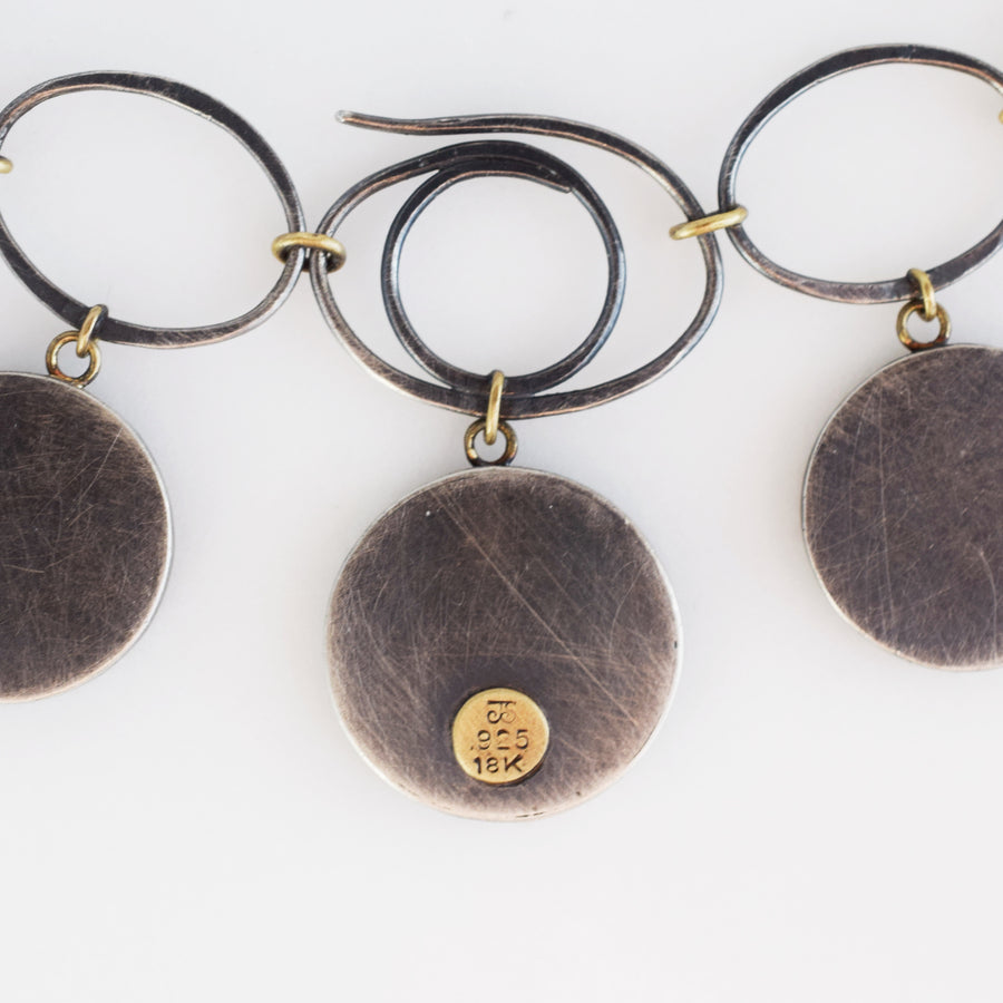 Sun and Fog Dentritic Agate Necklace