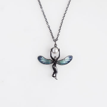 Green Winged Black Lady