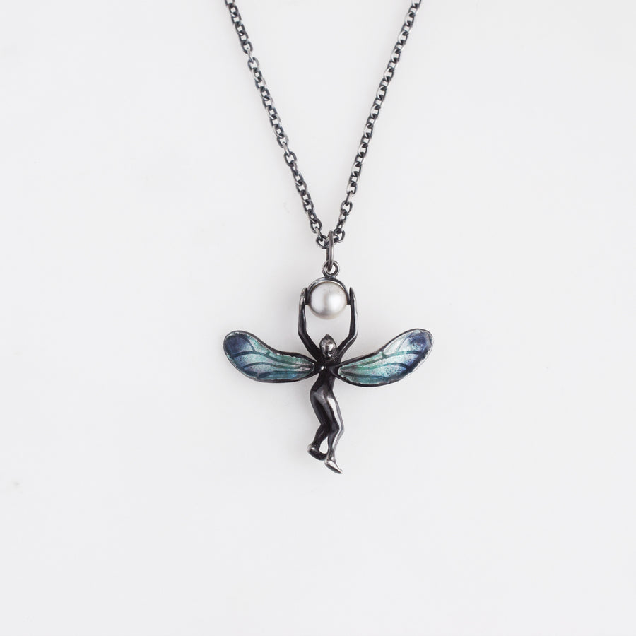 Green Winged Black Lady