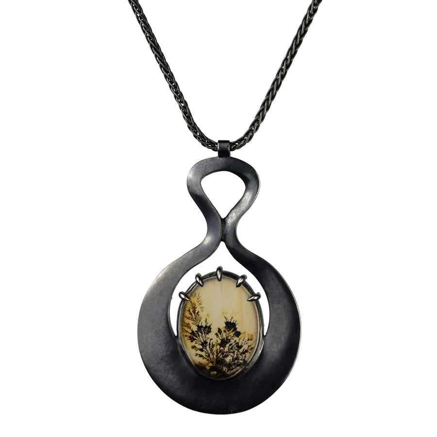 Dendritic Agate Venus Necklace