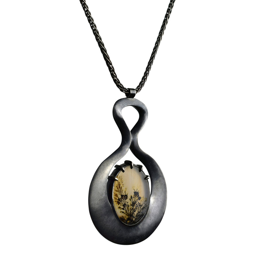 Dendritic Agate Venus Necklace