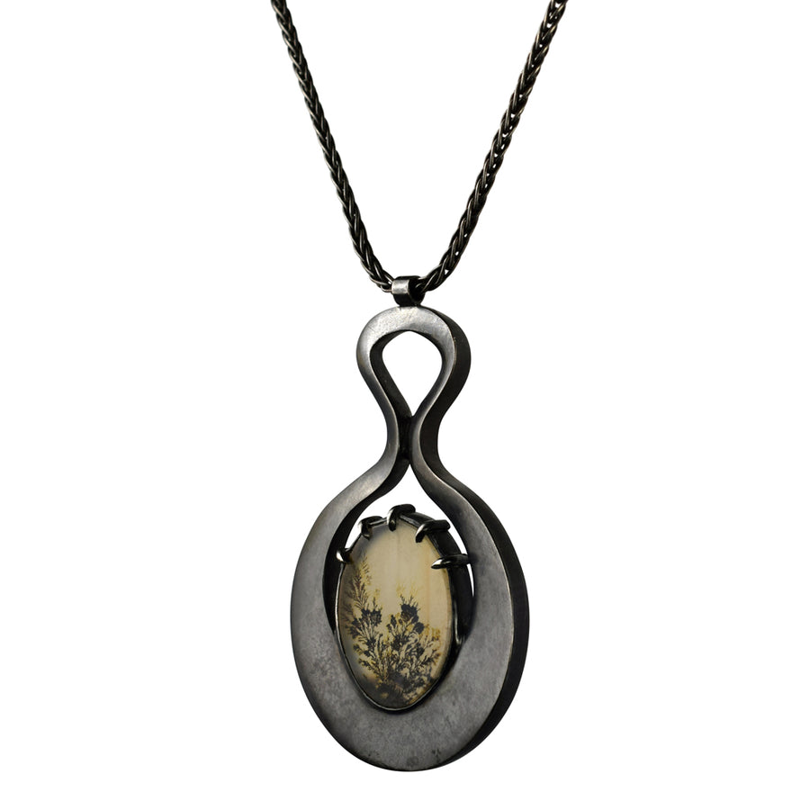 Dendritic Agate Venus Necklace