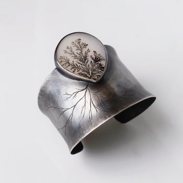 Epic Dendritic Agate Cuff Final Payment