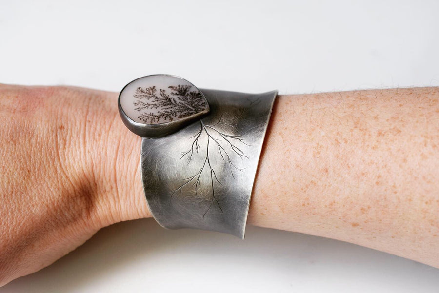 Epic Dendritic Agate Cuff 1