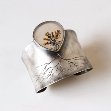 Dendritic Agate Cuff 2