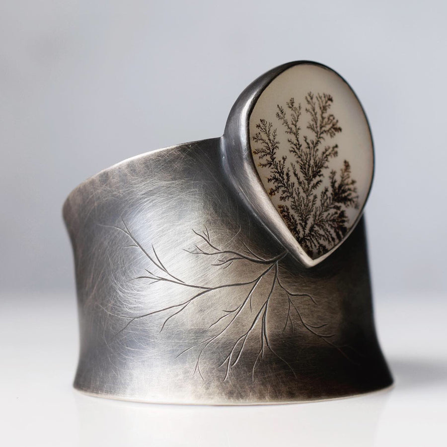 Epic Dendritic Agate Cuff 1