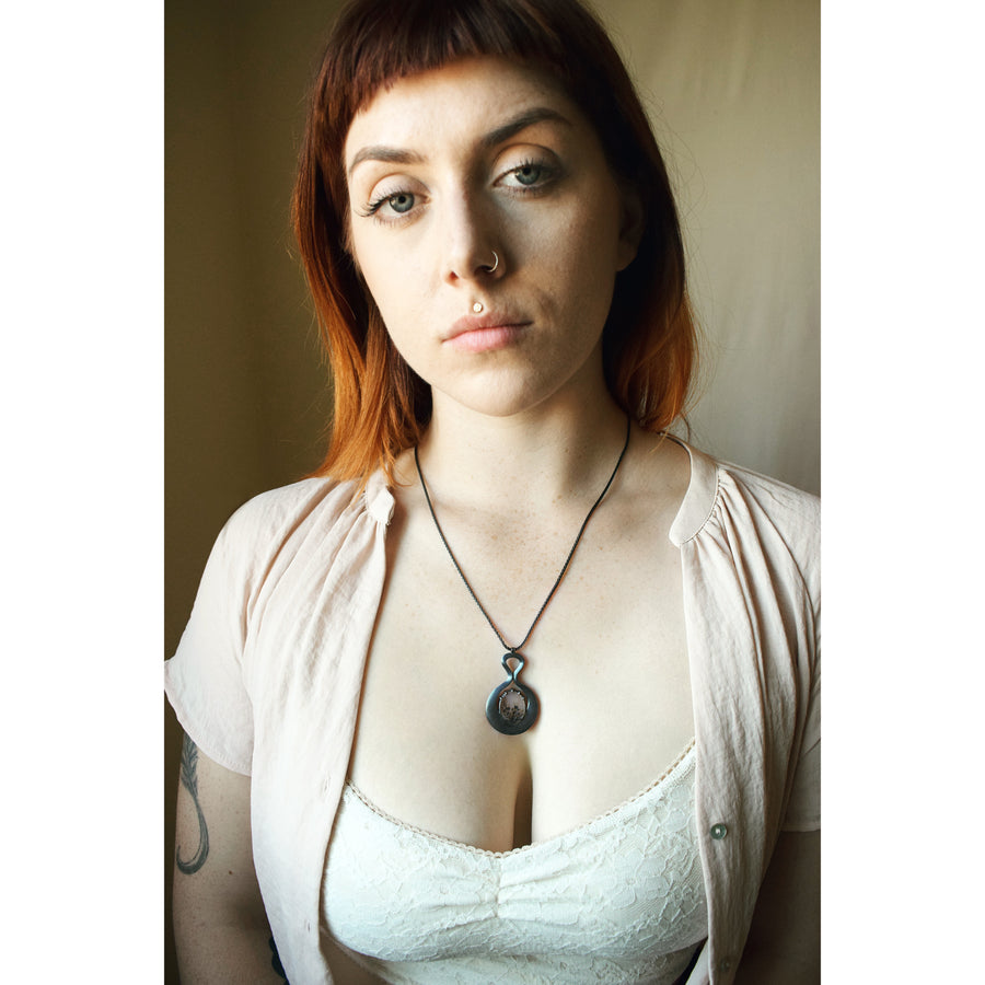 Dendritic Agate Venus Necklace