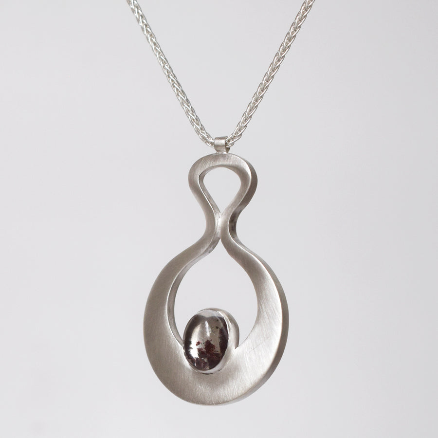 Venus Necklace with Lodolite Quartz