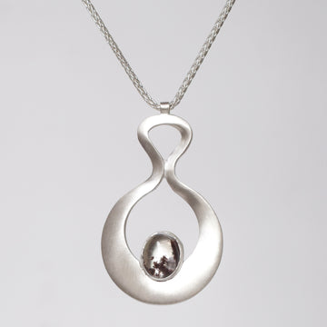 Venus Necklace with Lodolite Quartz