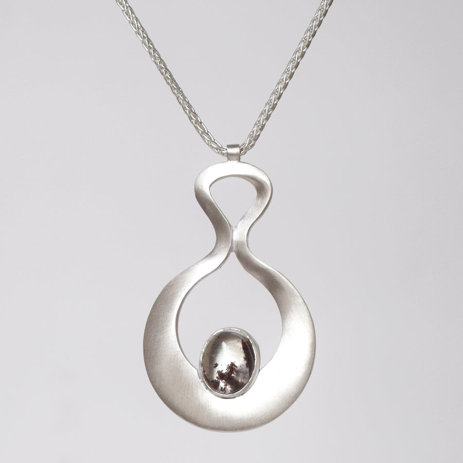 Venus Necklace with Lodolite Quartz