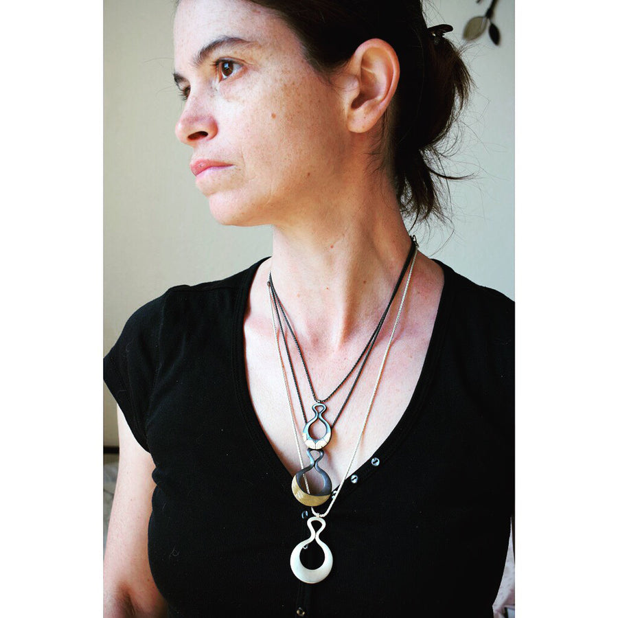 Dendritic Agate Venus Necklace