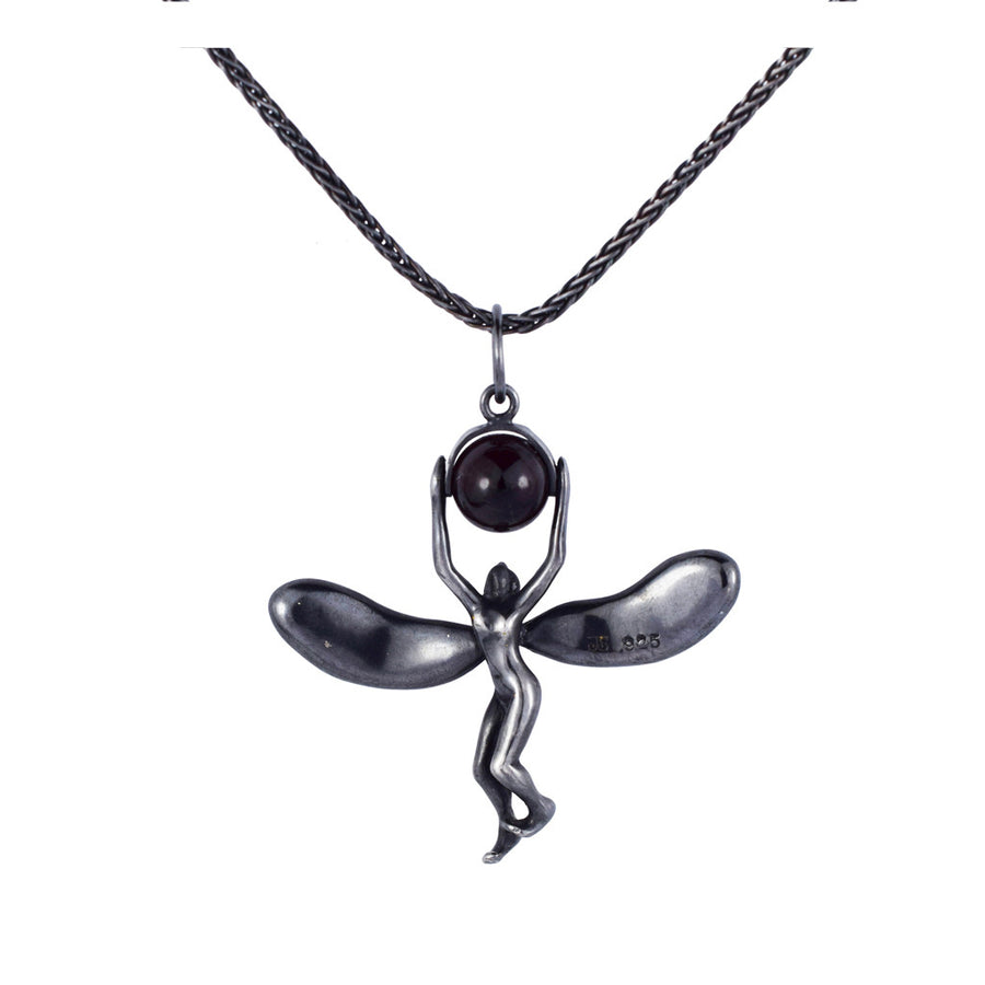 Red Winged Black Lady